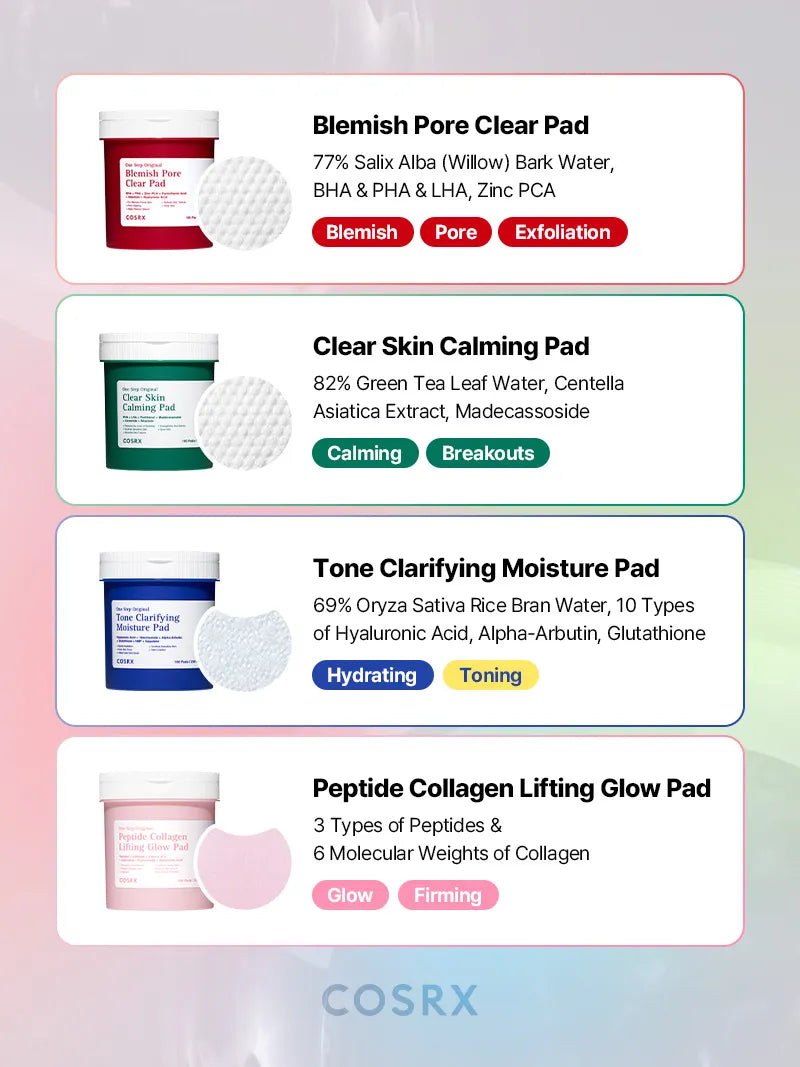 One Step Original Peptide Collagen Lifting Glow Pad - Image 15