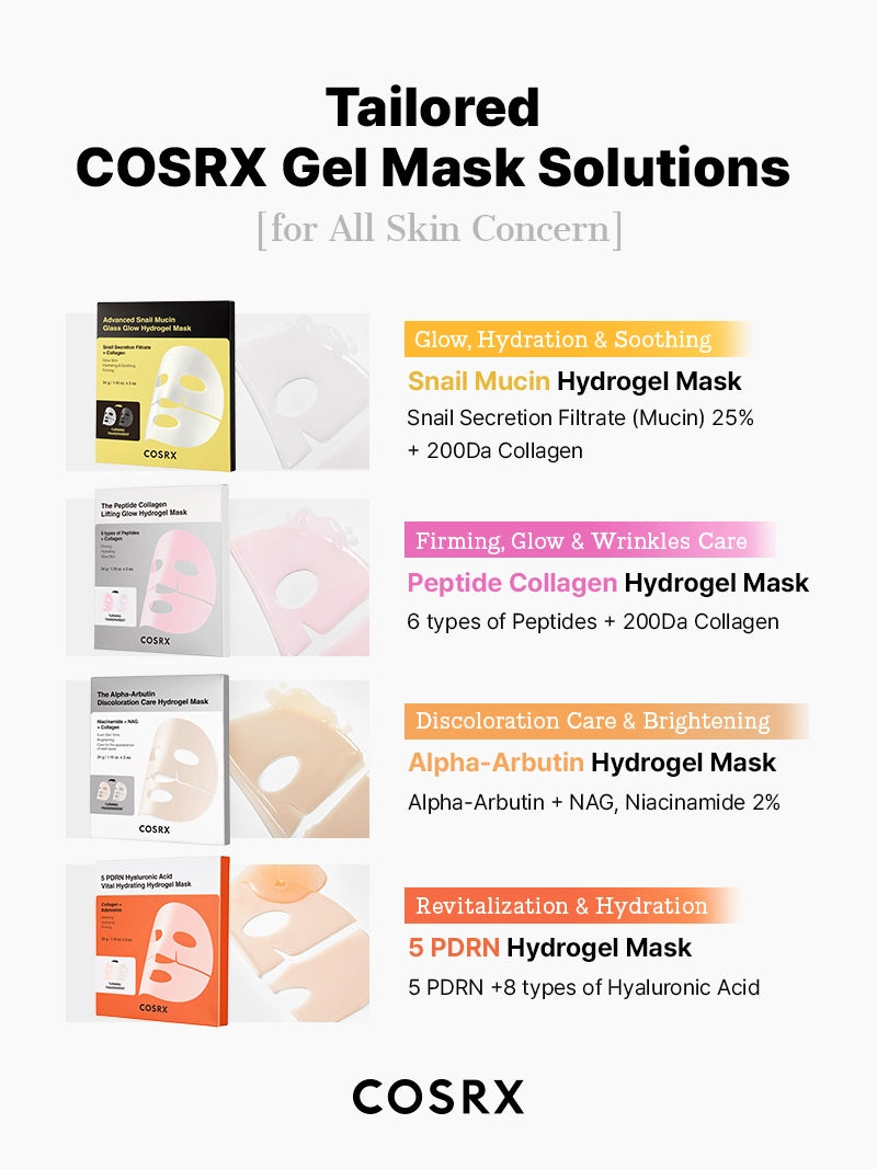 COSRX 5 PDRN Hyaluronic Acid Vital Hydrating Hydrogel Mask - Image 21