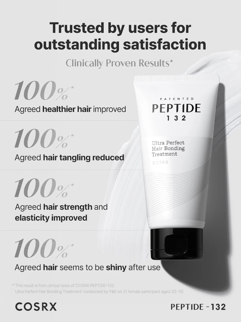 COSRX PEPTIDE-132 Ultra Perfect Hair Bonding Treatment - Image 5