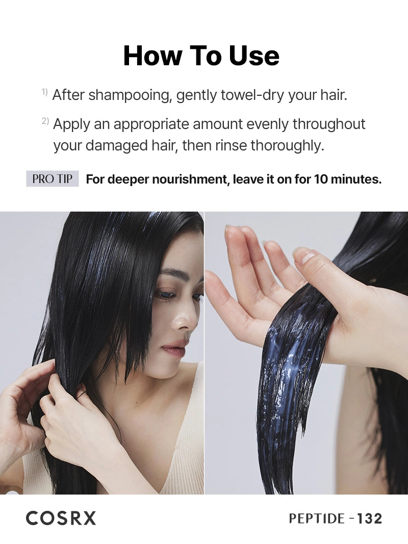 COSRX PEPTIDE-132 Ultra Perfect Hair Bonding Treatment - Image 9